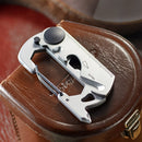 IPRee 9in1 13in1 Mini Multifunction Wrench & Bottle Opener Compact Card Tool Stainless Steel Climbing Carabiner EDC Keychain Gear Rope Cutter Camping Hiking Outdoor Tools