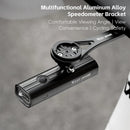 WEST BIKING Aluminum Alloy Bicycle Computer Holder Front Light Mount Integrated Bike Handlebar Extension Bracket