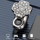 5 in 1 Electric Shaver Men's Grooming Kit Cordless Bald Shaver Wet and Dry Smart Multifunctional Electric Bald Head Shaver Washable Shaver