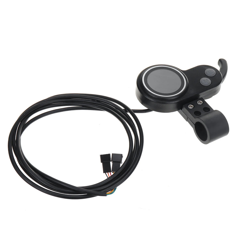 LAOTIE Below 60V Ji Pin Instrument Electric Scooter Meter LCD Display Record Waterproof Speed Time Power Display Modified Scooter For ES19 TI30 ES18P T30 SR10 ES18 Lite L8S PRO ES10P L6 Pro