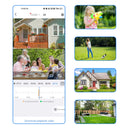 Hiseeu WTDS803 6MP Pixels Solar Powered Dual Lens Wireless WIFI IP Camera with Color Night Vision PIR Motion Alerts Eseecloud App Remote Control IP65 Waterproof