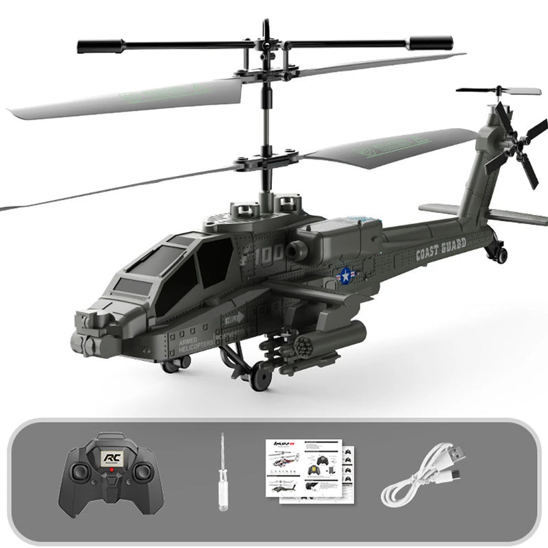 XK1 2.4G 3.5CH Altitude Holde Apache RC Helicopter RTF