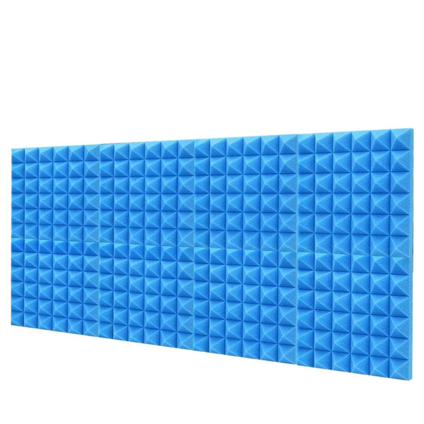 8Pcs High Density Soundproof Foam Egg Profile Sound Absorbent Foam Acoustic Panel Noise Absorption File for KTV Audio Room