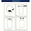 IPRee 6 PCS Outdoor Waterproof Bag Dry Sack for Drifting Boating Floating Kayaking Beach Waterproof Beach bag Long-lasting dry bag