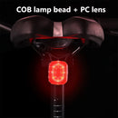 BIKIGHT Smart Sensing Brake Bicycle Taillight 6 Lighting Modes Waterproof Type-C Charging Bike Rear Light for MTB Night Riding Warning Safety