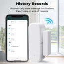 Smatrul Tuya Smart WiFi Door Window Alarm Sensor Open Closed Detectors bluetooth Smart Life APP Alerts Phone Notifications Work with Alexa Google Home