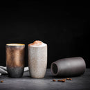 IPRee 230ML Retro Tea Cups Porcelain Water Tea Cup Home Vintage Espresso Coffee Cup Ceramic Latte Cups Stoneware Teacup