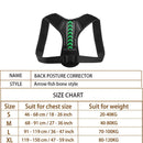 KALOAD Adjustable Back Shoulder Posture Corrector Belt Clavicle Spine Support for Home Office Sport Upper Back Neck Brace