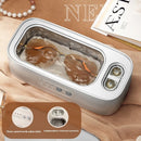 Ultrasonic Glasses Cleaning Machine Dual Compartment Jewelry Eyeglass Third Gear High Frequency Vibration Washing Machine