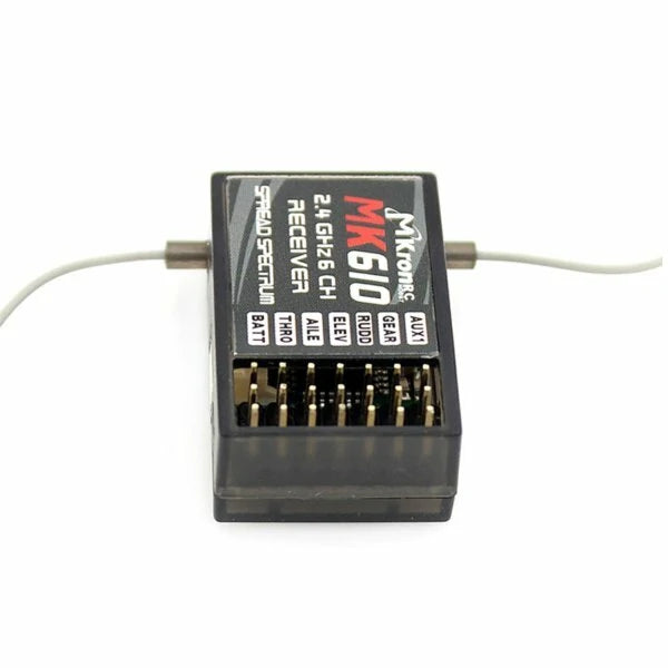 MKronRC MK610 2.4G 6CH Receiver For Spektrum JR DSM2 DX6 DX6I DX7 DSX7 Transmitter