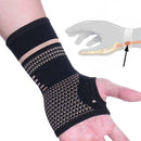 1PCS Sport Wrist Strap Copper Fiber Anti-slip Breathable Protect Wrist Hand Sleeve for Gym Basketball Workout