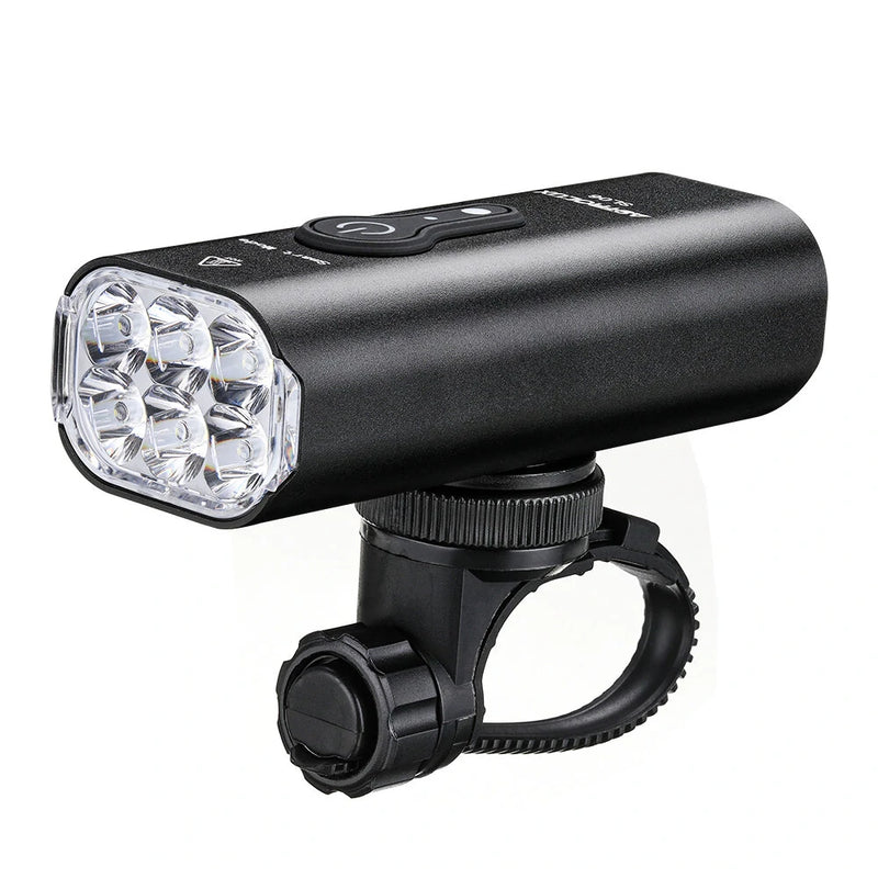 Astrolux SL06 2000Lm Brightness & Vibration Smart Sensing Bike Headlights 6 LED 4800mAh Battery IPX6 Waterproof 6 Light Modes Type-C USB Rechargeable Aluminum Alloy Front Light for Electric Bike Scooter MTB Bicycle