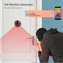 SY-37 Tuya Smart WiFi Door Camera 1080P 4.3 inch Color Screen HD Doorbell Eye Peephole Night Vision 5000mAh Battery PIR Motion Detection Intelligent Visual Door Bell