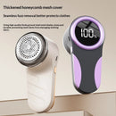 Tevorex Smart Digital Display Lint Remover 6 Blades Fabric Shaver Type-C Fast Charging Electric Clothes Defuzzer for Sweaters Clothes