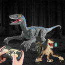 2.4G 5CH Remote Control Sound and Light Mechanical Dinosaur Simulation Velociraptor RC Toy for Chidren Gifts