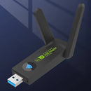 1300M USB3.0 WiFi Adapter 2.4G/5GHz Wireless Dual Band Wi-Fi Dongle Network Card Receiver for PC Desktop Laptop