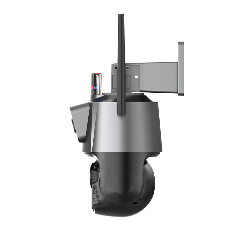3MP+3MP Dual Lens Wifi Camera Outdoor Dual-Screen AI Auto Tracking PTZ IR Color Night Vision Onvif 2-Way Audio Surveillance Camera iCSee