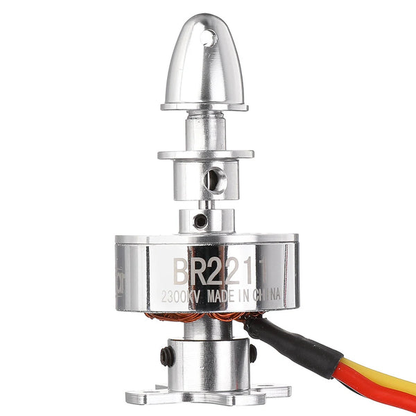 Racerstar RC Brushless Motor BR2211 1300KV/1700KV/2300KV/3000KV for Fixed Wing Airplane Drone