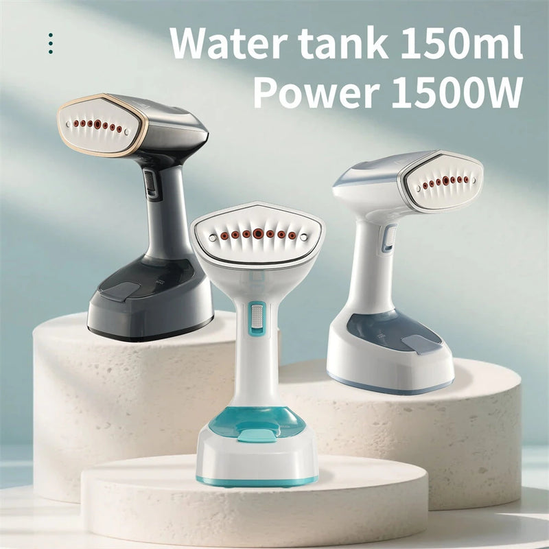 Tevorex Foldable 2-in-1 Ironing Machine 1500W Fast-Heat Garment Steamer Household Electric Fabric Steamer for Home Travel