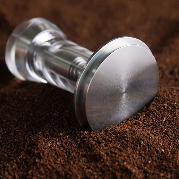 HiBREW 3 in 1 Constant Pressure Coffee Tamper 51mm 54mm 58mm Powder Press with Calibrated Spring Barista Pro Stainless Steel