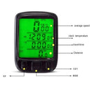 Wired Digital Bicycle Computer 1.6 inch LCD Screen Backlight Waterproof Odometer Stopwatch 32g Lightweight  For MTB Road Cycle City Bike