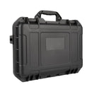 363x290x160mm Plastic Safety Equipment Case Waterproof Hard Carry Tool Box Shockproof Storage Box with Sponge for Tools Camera