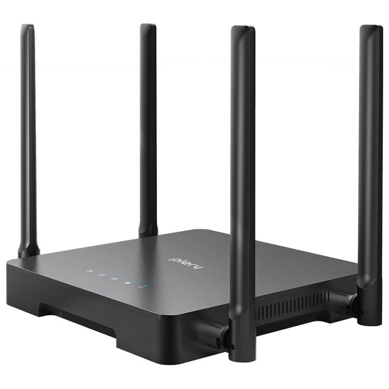 PLERY R624 4G LTE Router 300Mbps Wireless WiFi Router Modem 4G Nano SIM Card Network with 4 High Gain Antennas