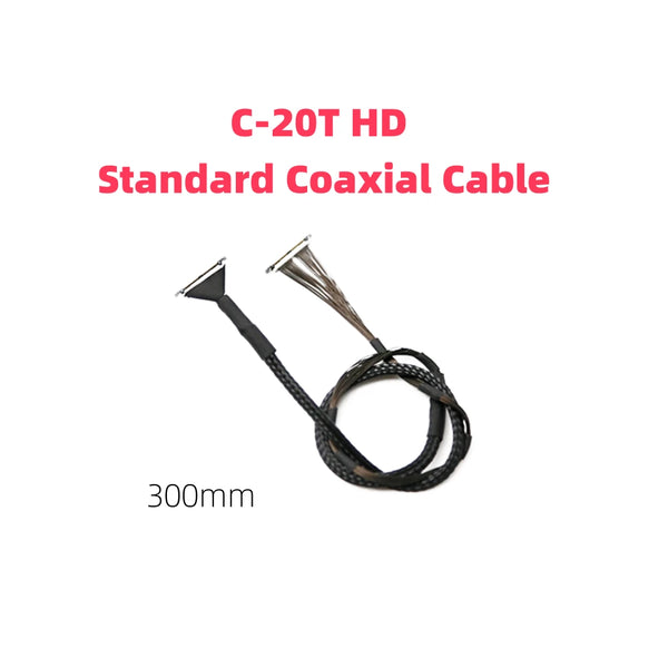 XF C-20 FPV Gimbal Cable Full Set & C-20T DJI 03/ HD Standard Coaxial Cables (300mm) for DJI O4 /O4 Pro Camera Harness (300mm)