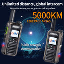 ABBREE GP-18 Zello Walkie Talkie 6000mAh Battery Dual Sim Card Slots Global POC Android Bluetooth WIFI Distance unlimited 2G/3G/4G Network Radio