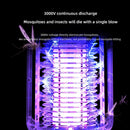 360 Electric Shock Mosquito Killer Lamp USB Charging Portable Household Electric Mosquito Killing Photocatalyst Outdoor Camping Dual Lighting Modes