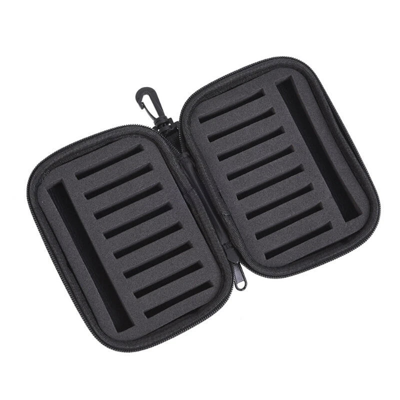 ZANLURE Portable Fly Fishing Lure Box Spinner Spoon Bait Trout Flies Fish Hook EVA Hard Storage Case