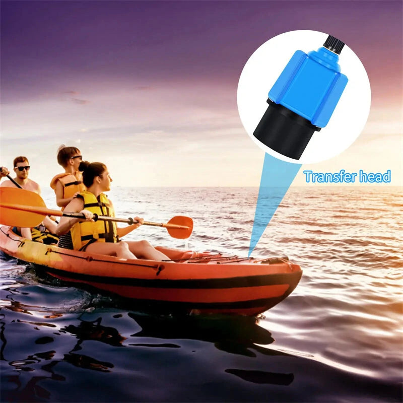 Paddle Board Valve Adapter Rubber Boat Kayak Surfboard Air Valve Pump Converter