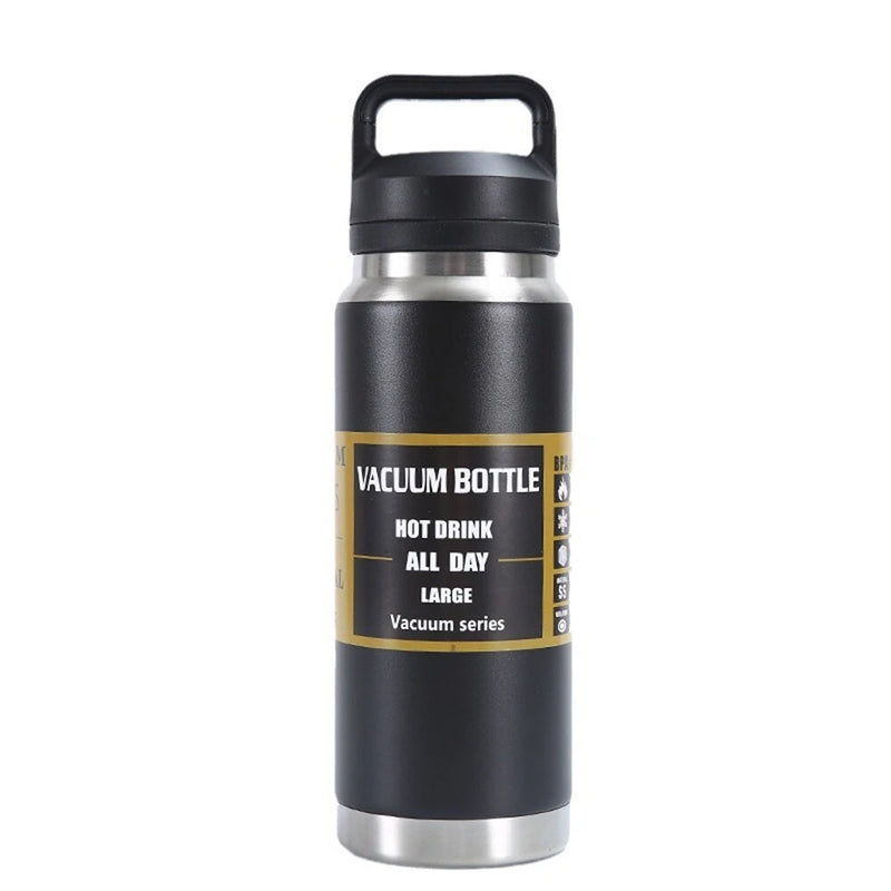 IPRee 1100ml Large Capacity Water Bottle Stainless Steel Thermos Vacuum Insulated Flask Bottle Leakproof Sports Portable Tumbler