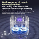 Tevorex Household Jewelry Cleaner with Touch Screen 50KHz 3 Cleaning Modes Ultrasonic Cleaner for Dentures Glasses Watches