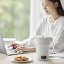 olayks Portable Folding Electric Kettle 0.6L Home Portable Travel Electric Kettle Insulation Kettle