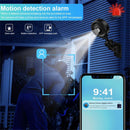 C8 1080P HD Mini Smart Wireless WiFi Camera with 140 Wide Angle Infrared Night Vision Motion Detection App Alerts Two-Way Audio for Indoor and Outdoor Home Security