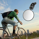 2pcs Bicycle Rear View Mirror Adjustable 360 Rotatable Convex Lens 360 Rotatable Handlebar Safety Mirror For MTB And Road Bike Reflector