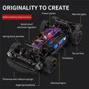JJRC Q142 RTR 1/14 2.4G 4WD Drift RC Car Retro LED Light High Speed Full Proportional Flat On-Road Classic Vehicles Models Toys