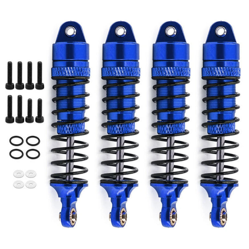 4PCS Upgraded Shock Absorbers Dampers for 1/18 LaTrax RC Cars Vehicles Models Spare Parts Accessories