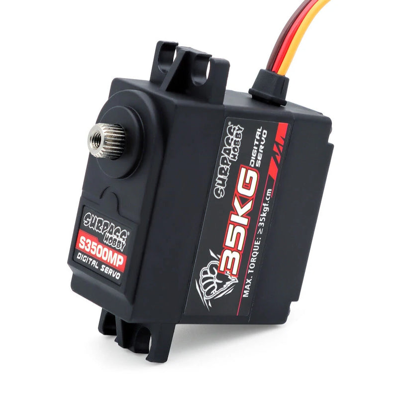 SURPASS-HOBBY 35KG S3500MP Plastic Digital Servo /S3500M Semi-aluminum Frame Digital high Voltage Steering Gear Servo for Fixed Wing Aircraft Helicopter Robot