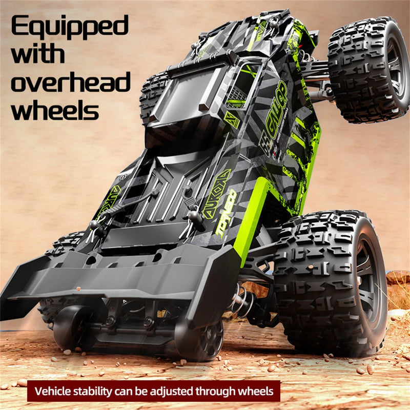 SCY 18108 PRO RTR 1/18 2.4G 4WD 50km/h Brushless RC Car Off-Road Truck LED Lights Full Proportional Vehicles Models Metal Differential Drive Shaft Gear Toys