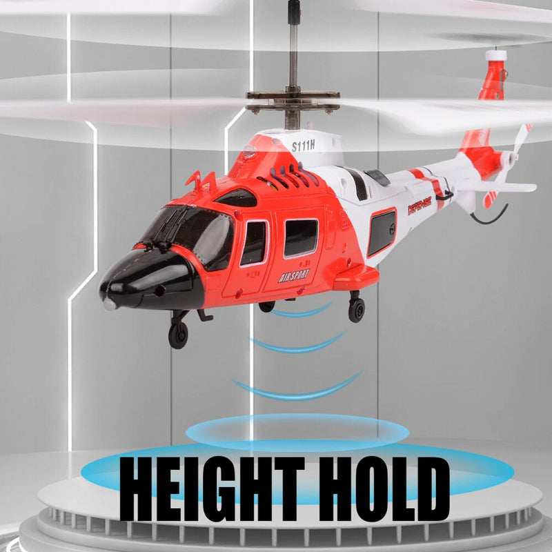 SYMA S111H 3.5CH Remote Control Level Fixed Height Simulation Agusta Helicopter
