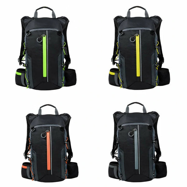 Outdoor Bicycle Backpack Hiking Rucksack Traveling Mountaineering Bag Unisex 10L Backpack Running Hydration Vest Bicycle Water Bag