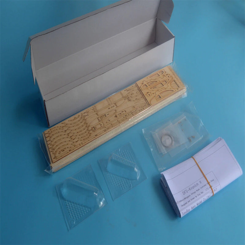 Tony Ray's AeroModel Mini Kranich 1/12 1498mm Wingspan Balsa Wood RC Airplane Fixed Wing KIT