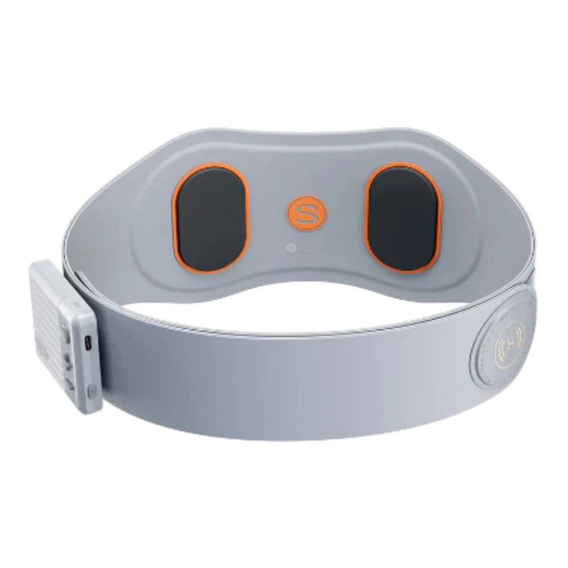 SKG W7 Waist Massager 6 Modes 9 Intensity Levels TENS Pulse Heat Therapy Lightweight Portable Waist Massager Belt