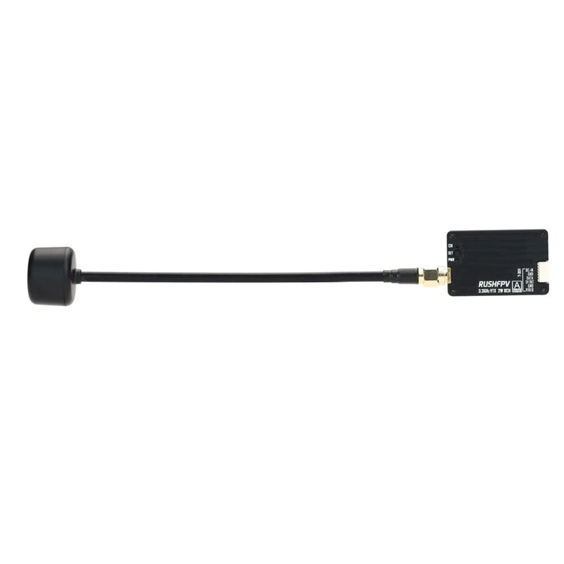 RUSHFPV 3.3GHz 8CH FPV Receiver FPV Transmitter VTX &FPV Receiver VRC with DVR High-Gain Directional 15.8dBi Antenna for RC Drone