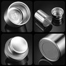 IPRee Large Capacity 1000ml/2000ml Cold Thermal Thermos Tumbler Stainless Steel Insulated Tea Coffee Water Bottle Insulation Flask Pot Travel Mug