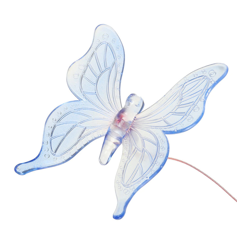6cm Ball/Hummingbird/Sea Urchin/Butterfly Solar Wind Chime Light Waterproof Home Bedroom Decoration Supplies