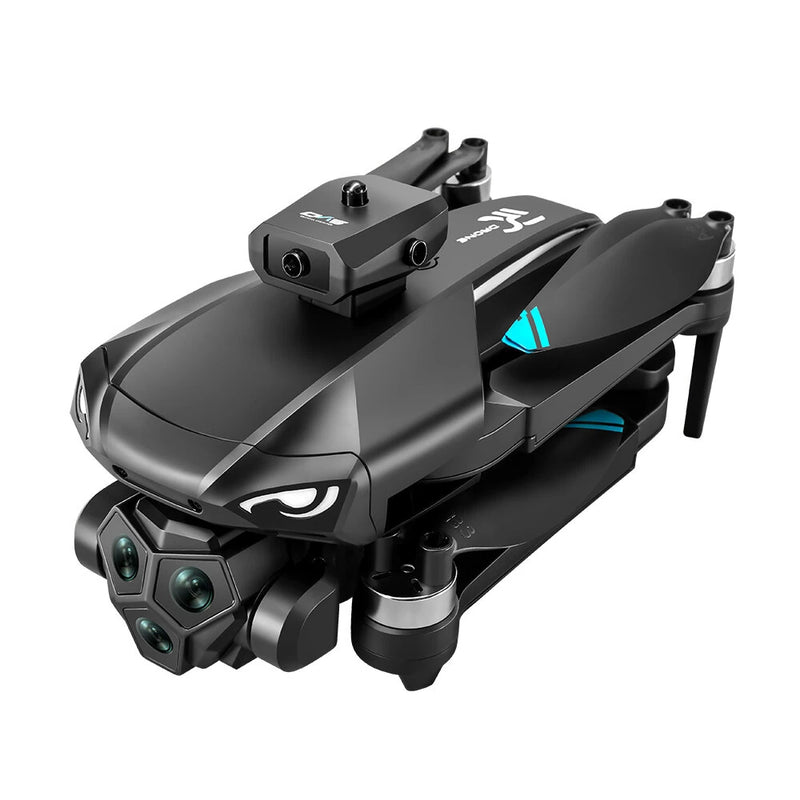 MSRC M33 MAX 5G WiFi FPV with 4.5inch LCD Screen Controller 720P HD Dual Camera Servo Gimbal 360 Obstacle Avoidance Optical Flow Positioning Brushless Foldable RC Drone Quadcopter RTF