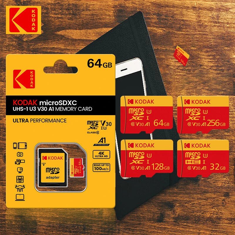 TF Memory Card MicroSD Card Class10 64GB 128GB 256GB U3 4K High Speed Flash Memory Flash Cards for Phone Driving Recorder Camera